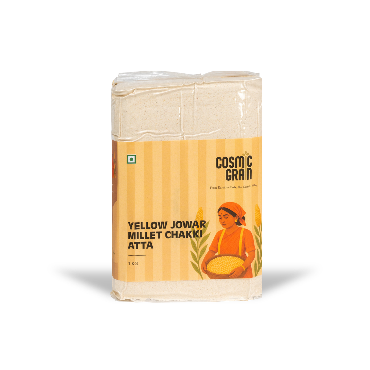 Yellow Jowar Chakki Atta