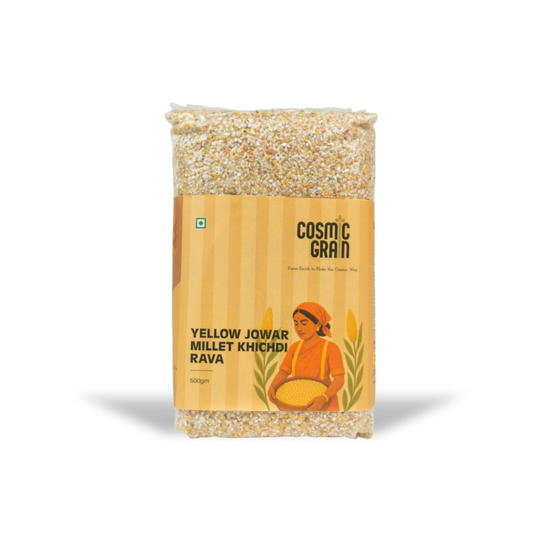 Yellow Jowar Millet Khichdi Rava