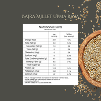 Bajra Millet Upma Rava
