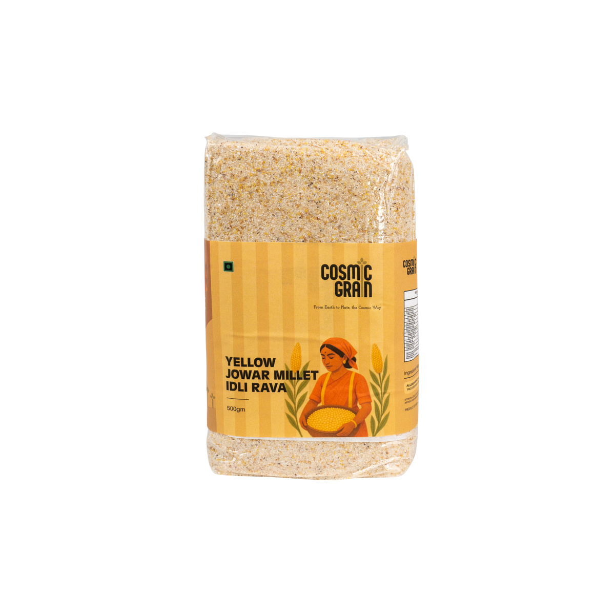 Yellow Jowar Millet Idli Rava