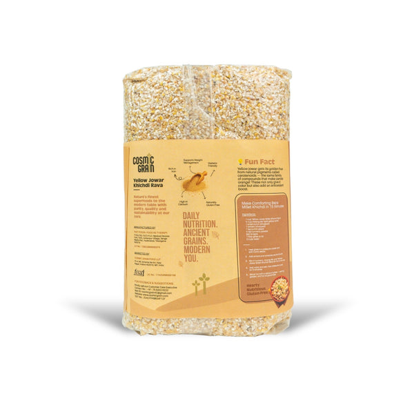 Yellow Jowar Millet Khichdi Rava