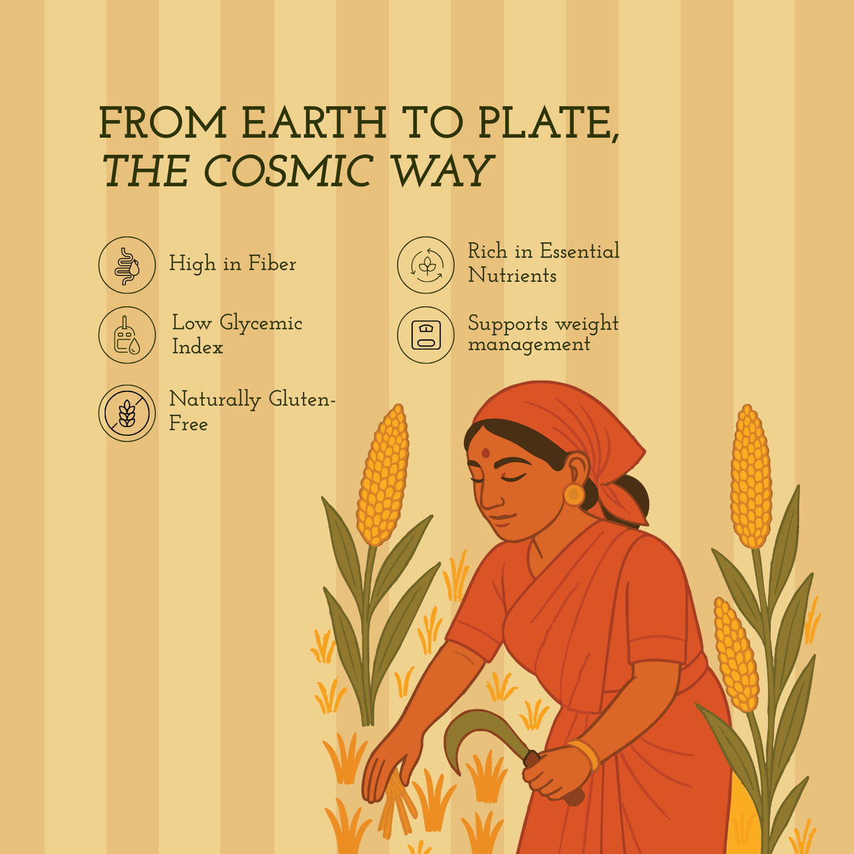 Yellow Jowar Chakki Atta