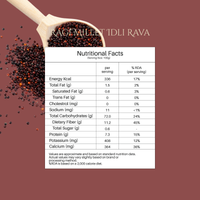 Ragi Millet Idli Rava