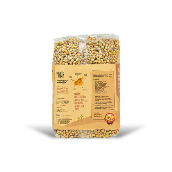 Yellow Jowar Millet Grain